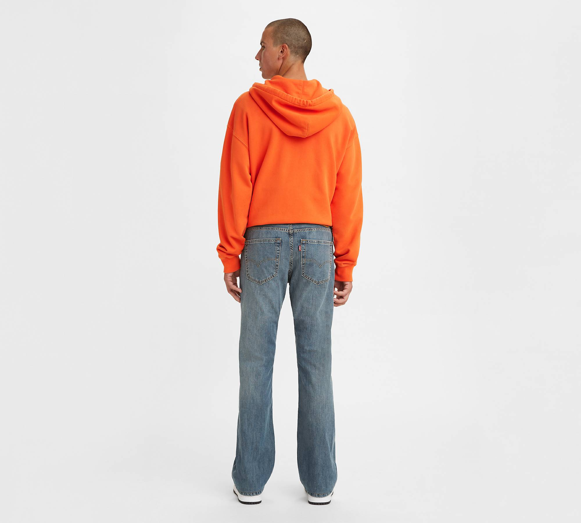 리바이스 527 슬림부츠컷 청바지 Medium Chipped 이미지 3