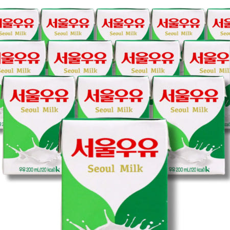 서울우유 멸균 우유 200ml x 24팩
