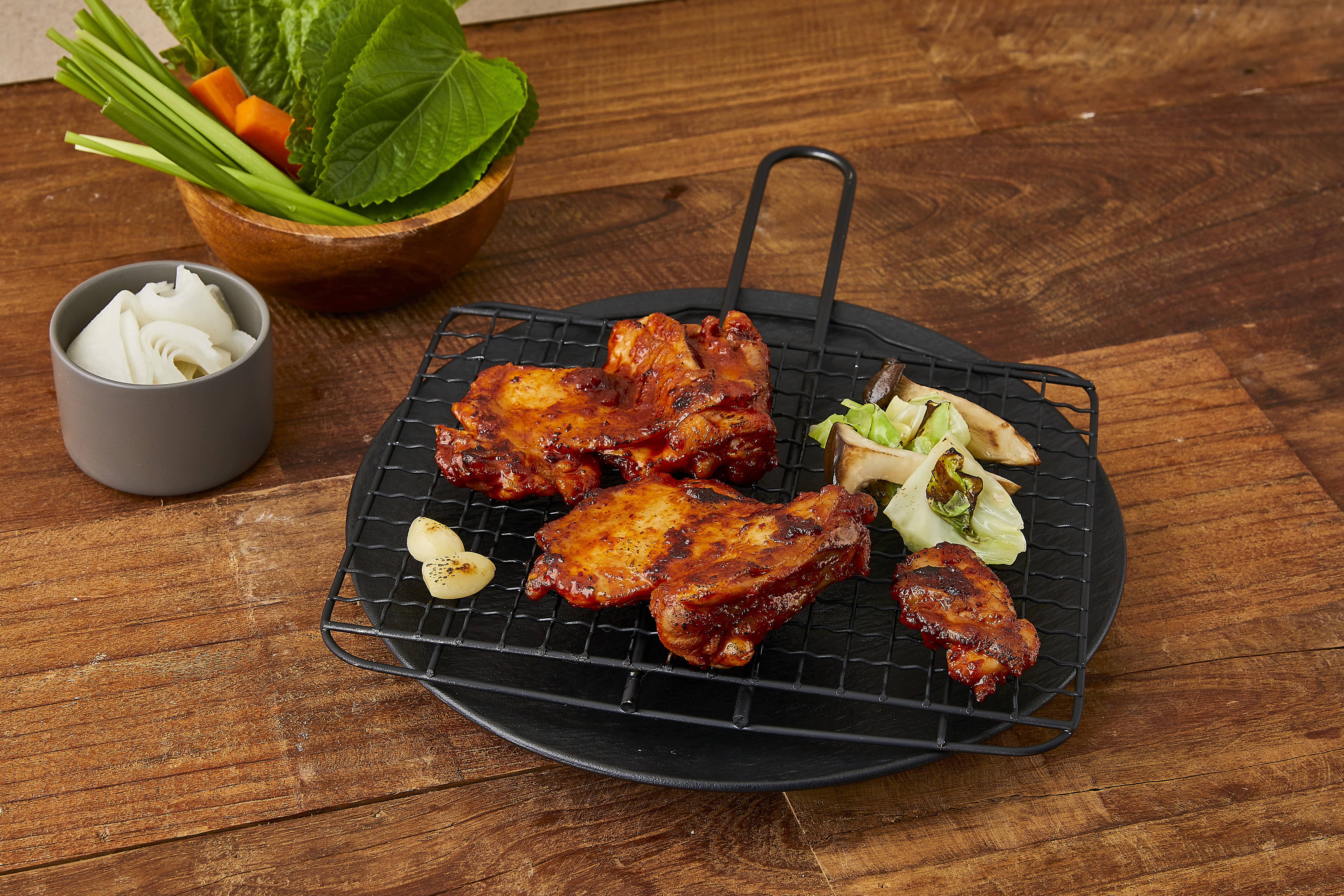 미식당 닭갈비 홍천식 국내산 고추장닭갈비 닭다리살 캠핑음식 밀키트 집들이음식 - 상세 이미지 4