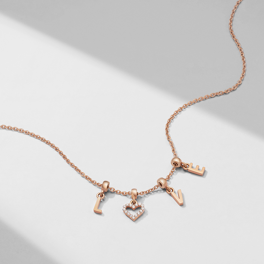 다니엘 웰링턴 LETTERS CHARM 알파벳 이니셜펜던트 DIY목걸이 여자팔찌 이미지 6