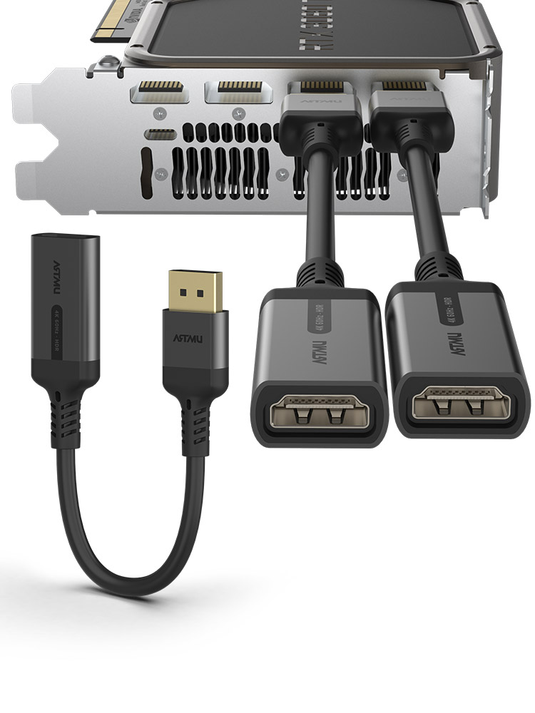DP 1.4 to HDMI 2.0 HDR 어댑터 케이블 - 상세 이미지 5