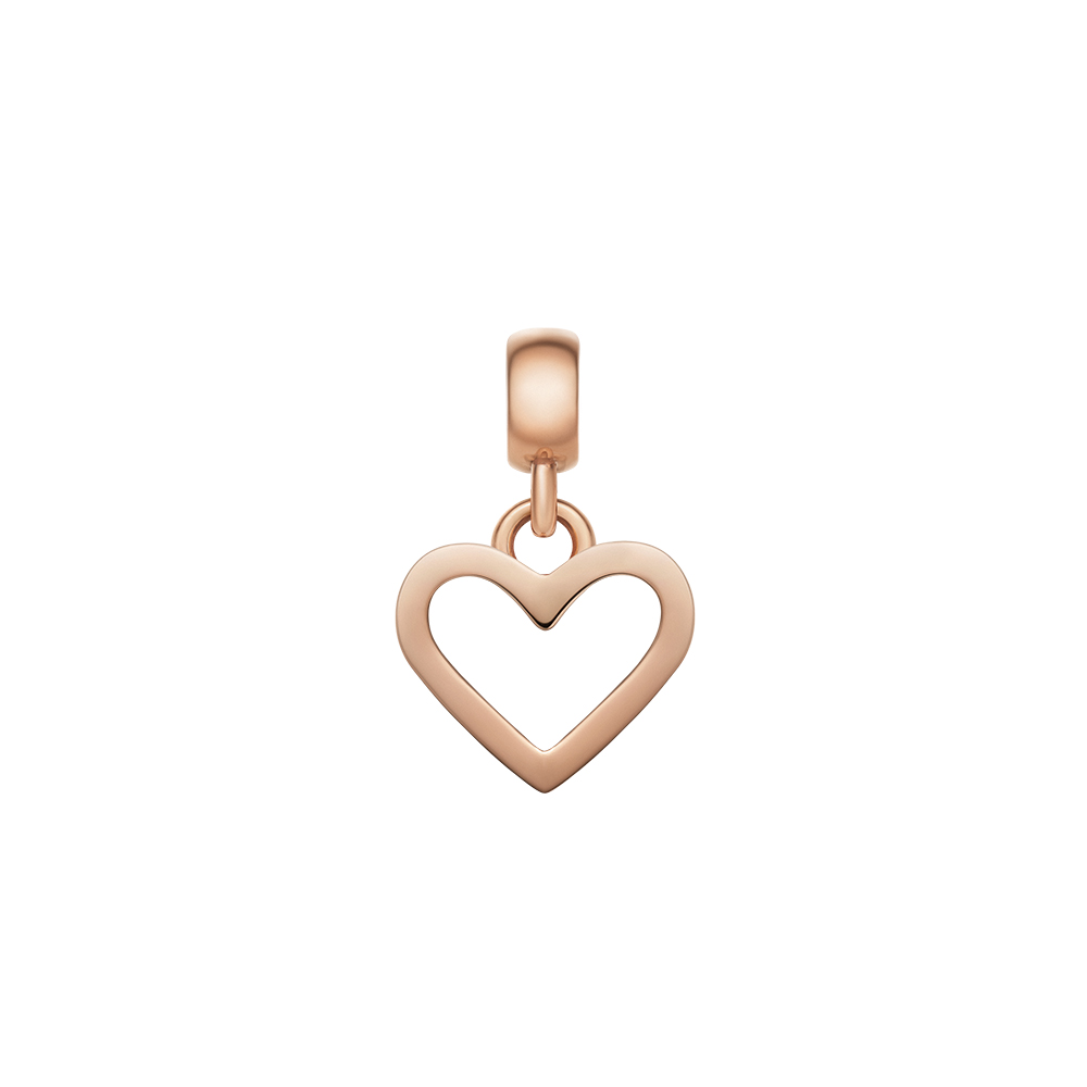 다니엘 웰링턴 HEART CHARM 5컬러 하트펜던트 큐빅 여자팔찌 목걸이 - 상세 이미지 5