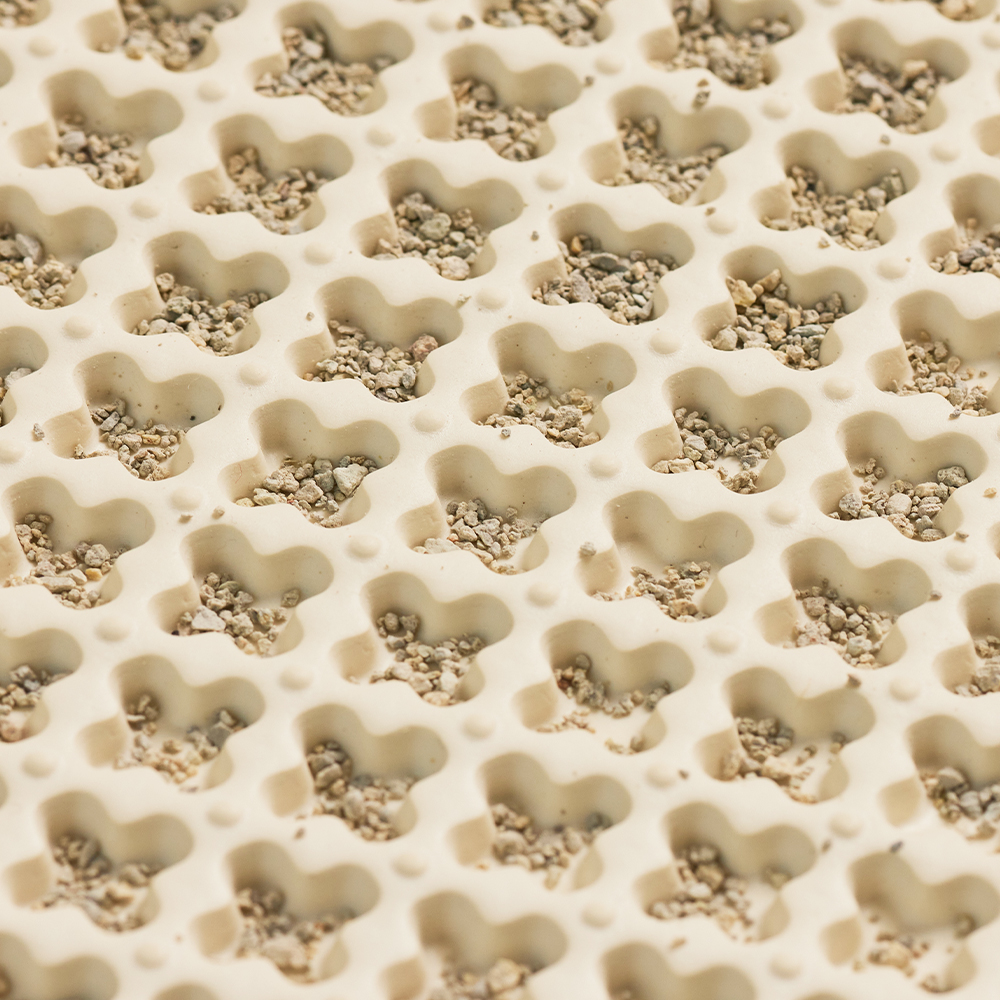 [세트] 3651 이지클린 고양이 모래매트 화장실 사막화 방지 L 2개입