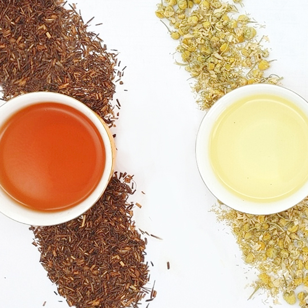 티샹떼 허브차 캐모마일차 페퍼민트 히비스커스 루이보스티 25티백 세트