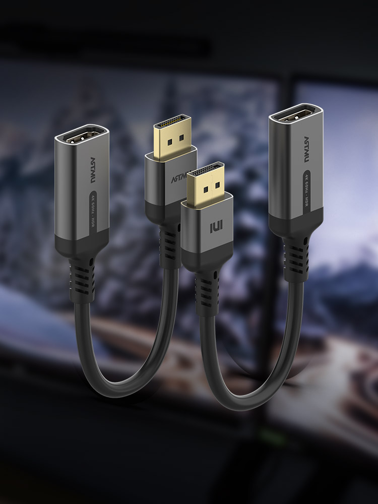 DP 1.4 to HDMI 2.0 HDR 어댑터 케이블 - 상세 이미지 2