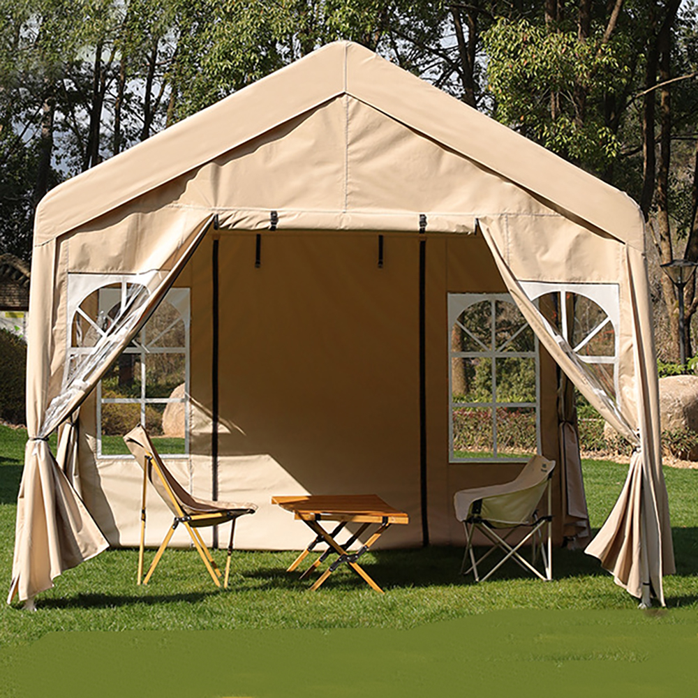 캐노피천막 야외 캠핑 옥상 테라스 그늘막 창고 농막 가제보 코스트코 3x3