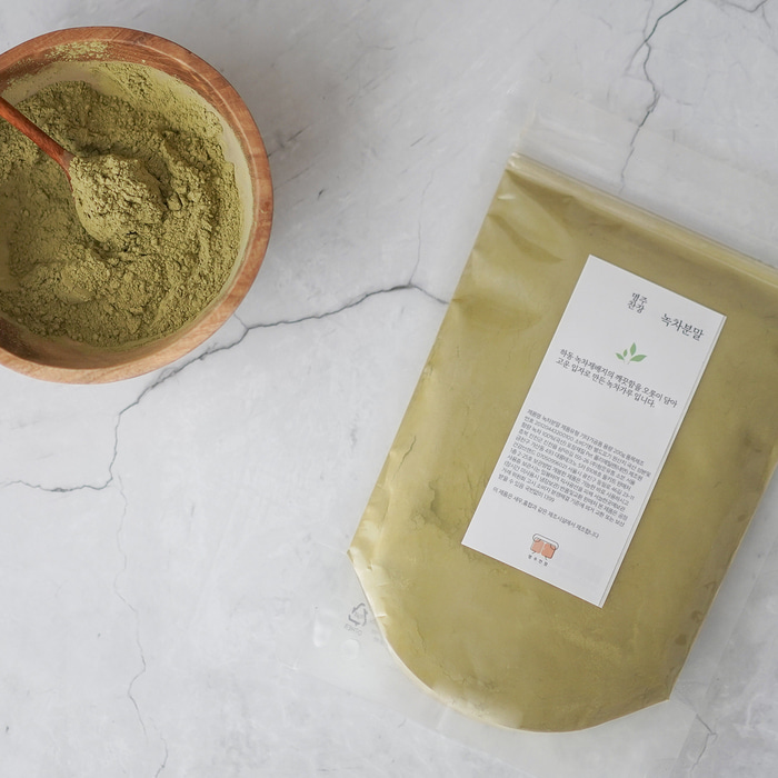 명주찬장 국산 하동 미세입자 녹차가루 분말 가루 녹차파우더 200g - 상세 이미지 3