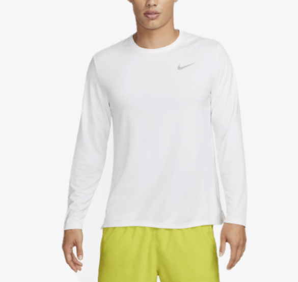 국내매장판 나이키 드라이 핏 UV 긴팔 러닝 탑 마일러 D5 FB7071-100