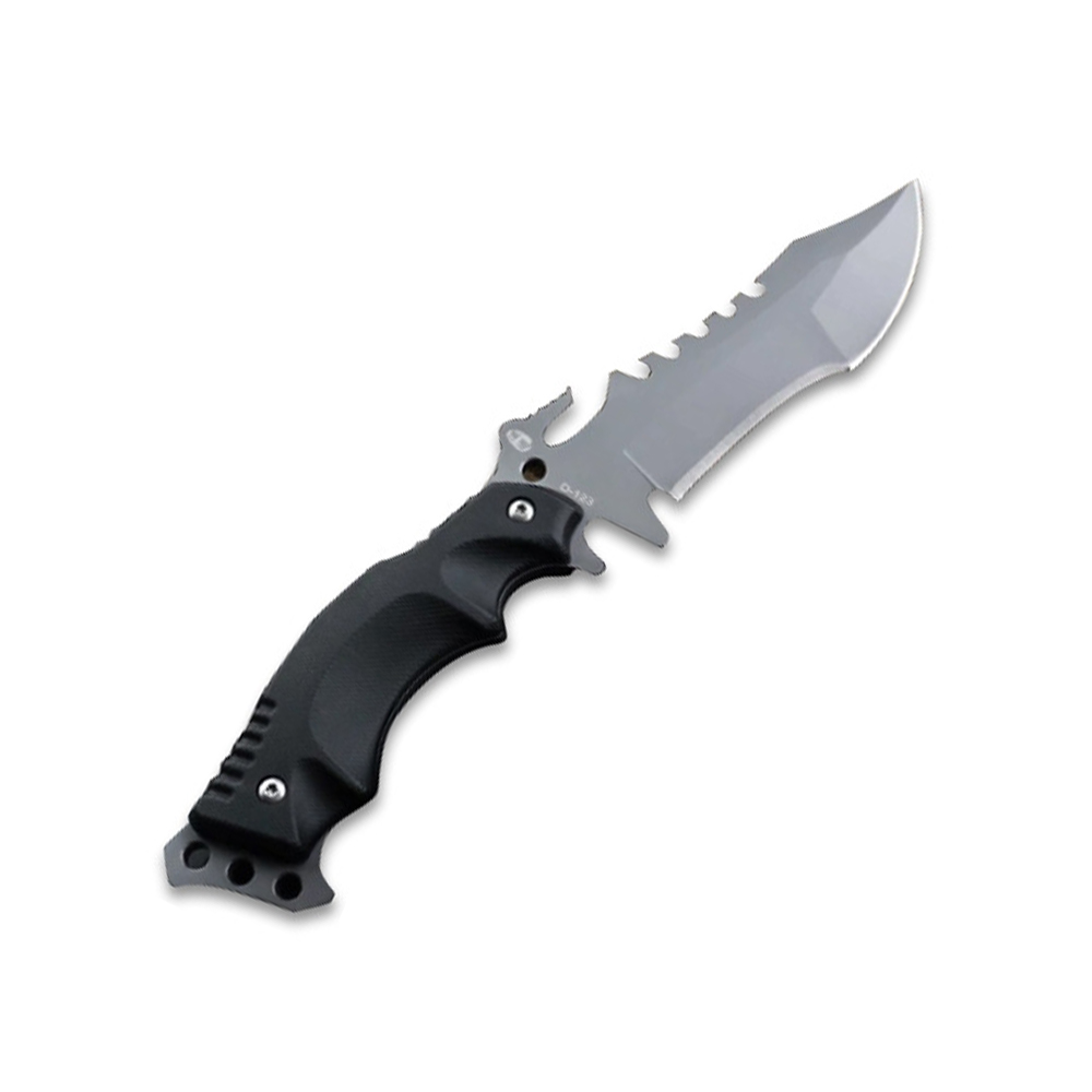 헥스 HX 티타늄코팅 캠핑 나이프 캠핑칼 D-123 블랙