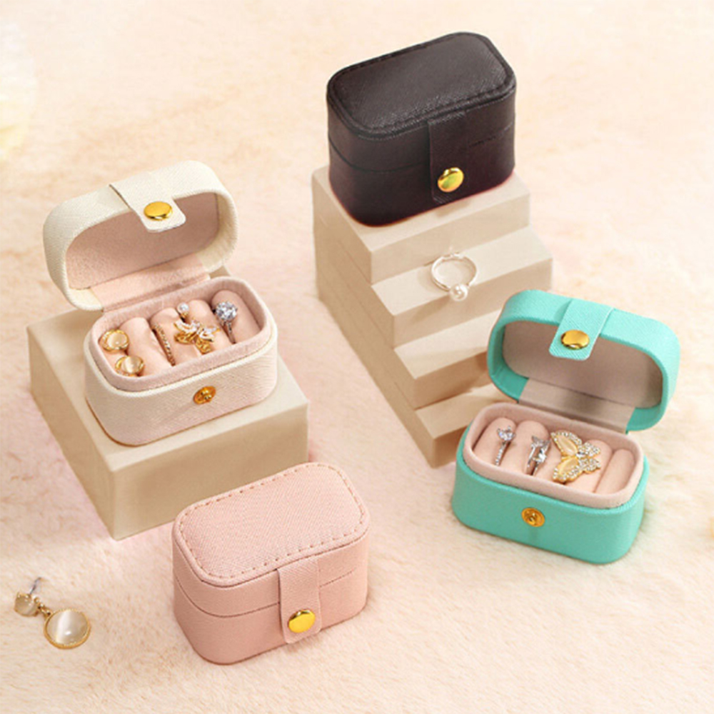 악세사리 보관함 미니 보석함 주얼리 케이스 박스 반지함 반지 휴대용 귀걸이 목걸이 보관