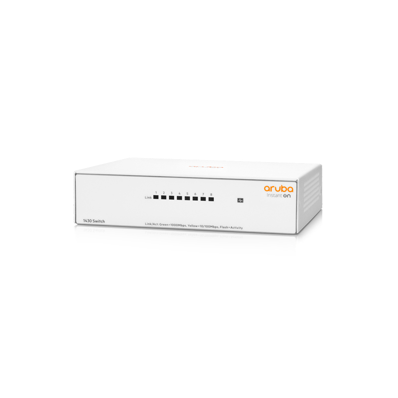 HPE 아루바 Instant On 1430 8G 스위치허브 R8R45A
