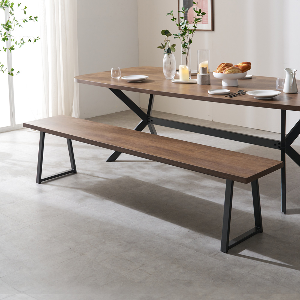 까펠로 편한 식탁 벤치의자 긴 의자 1200