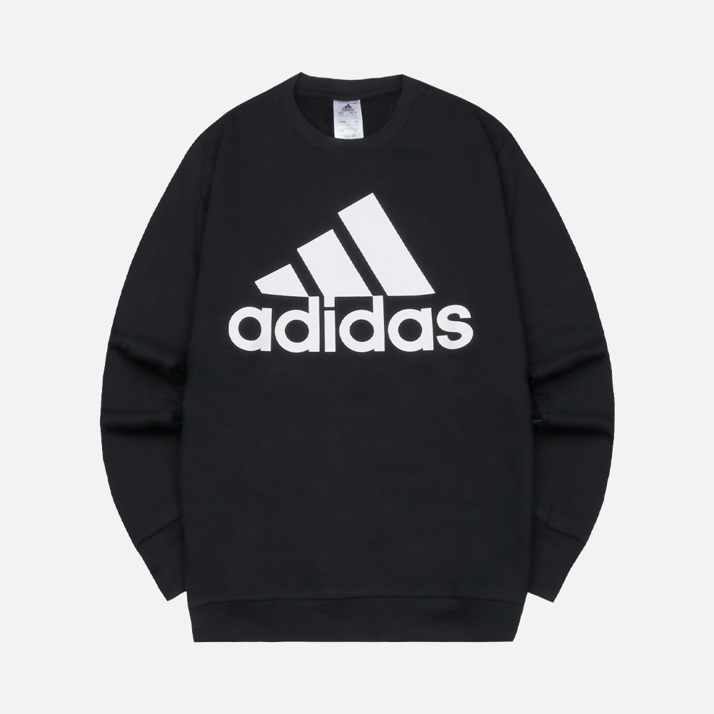 아디다스 에센셜 빅로고 맨투맨 IC9324