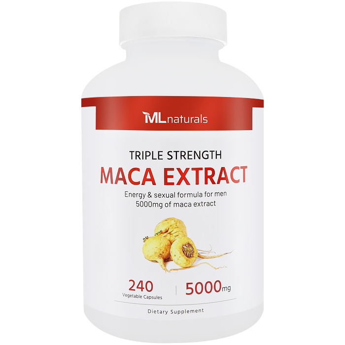 마이라이프 내추럴스 마카 추출물 5000 mg 240야채캡슐 - 메인 이미지