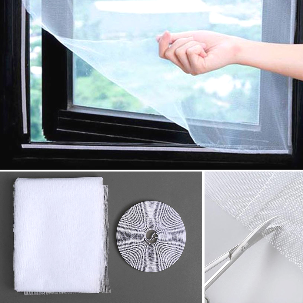 창문 벨크로 방충망 아파트 메쉬망 베란다 창틀 해충차단 붙이는모기장