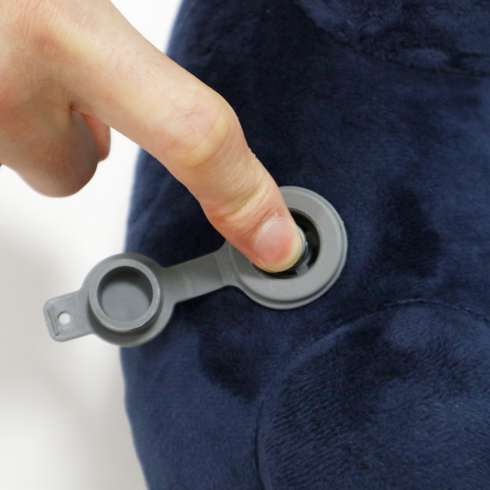 보니츠 여행용 목베개 기내용 에어펌프 비행기 휴대용