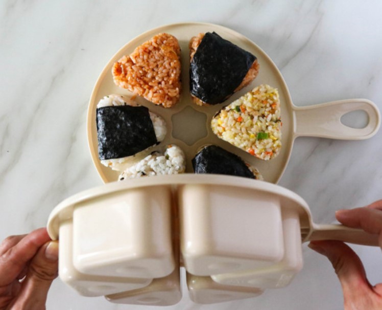 삼각김밥만들기 밥버거 주먹밥 삼각김밥틀 김펀치 말기 - 상세 이미지 5