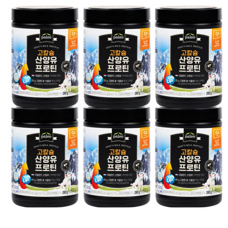 팔레오 산양유 프로틴 280g x 6통