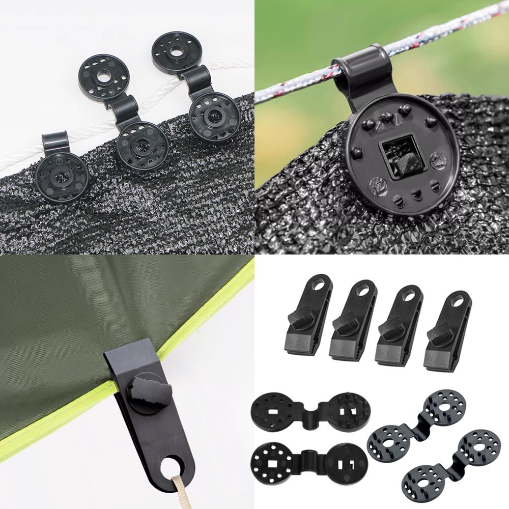 타프 차양막 그늘막 햇빛차단막 고정형 집게 50개