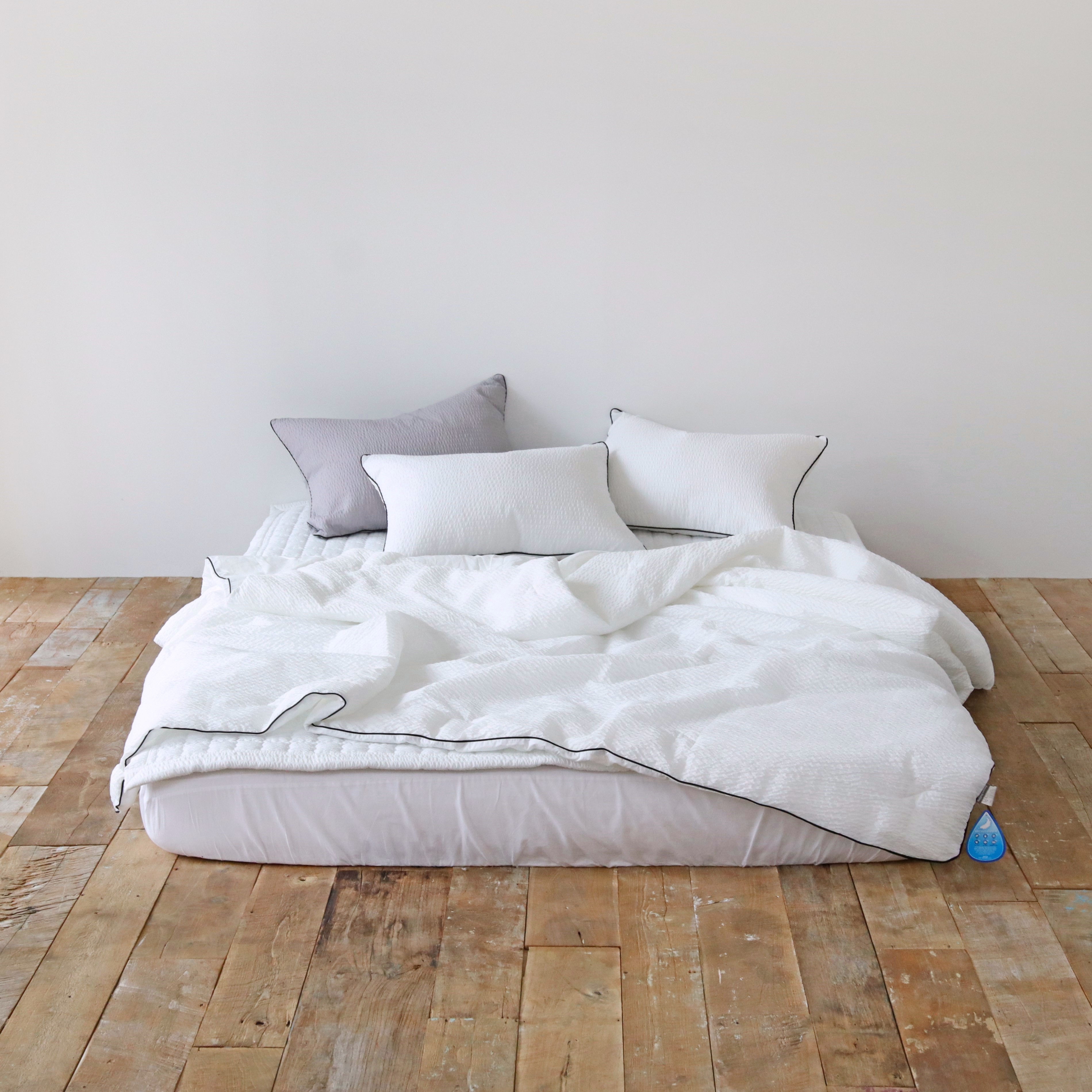 파이핑 점프 시어서커 여름 침구 차렵이불 SS