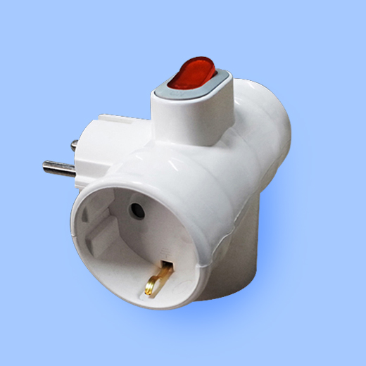 국산 선없는 멀티탭 3구 T형 멀티탭 T자형 콘센트