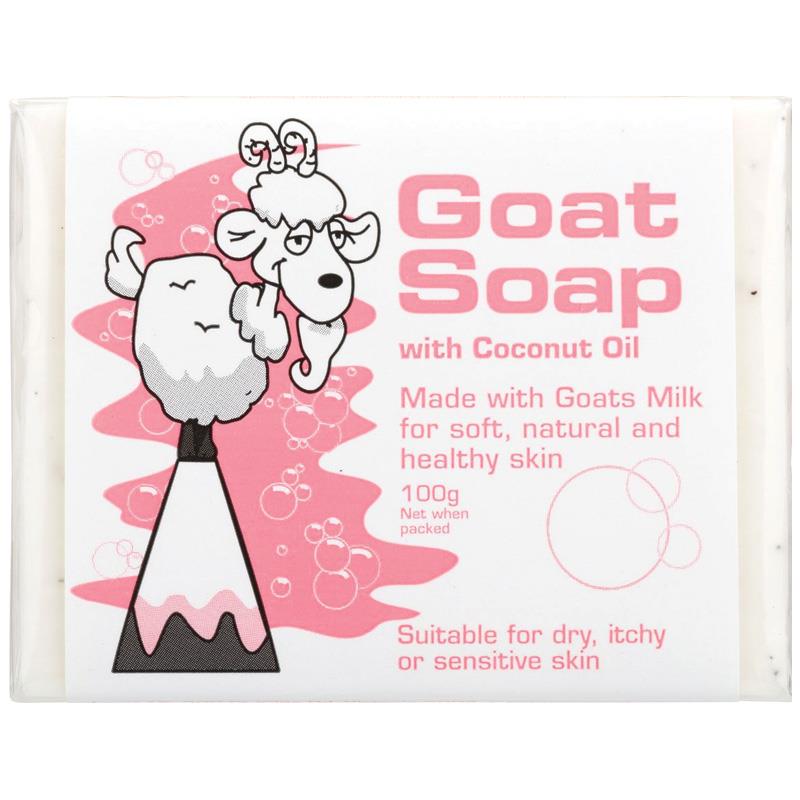 고트 염소유 코코넛오일 비누 100g (Goat Soap With Coconut Oil 100g) - 상품 이미지