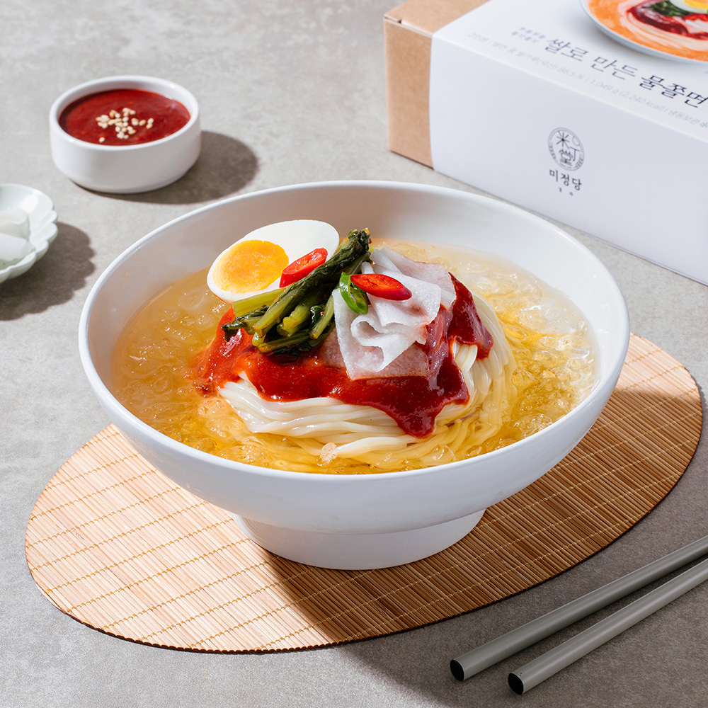 미정당 쌀로 만든 물쫄면 1050g, 4개 - 메인 이미지