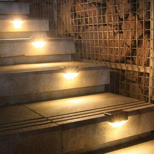 태양광 계단등 정원등 태양열 벽등 야외 LED 계단 조명 조명등 전등 엣지 - 상세 이미지 5