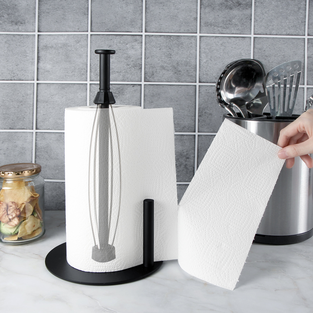 원핸드 키친타올걸이 키친타월 홀더 키친타올 거치대