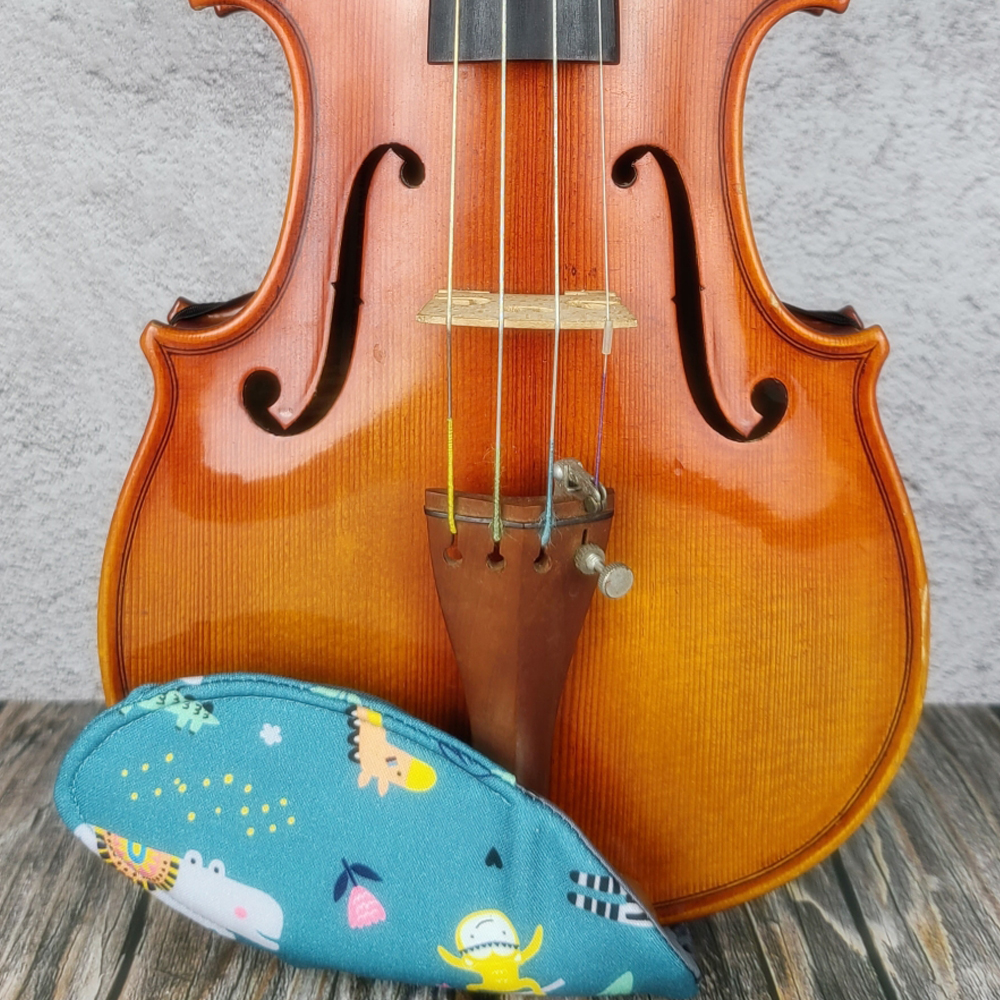 어린이 바이올린 악기 연습 성인 턱받침 커버 국내산 핸드메이드 순면 쿠션 패드 이미지 4
