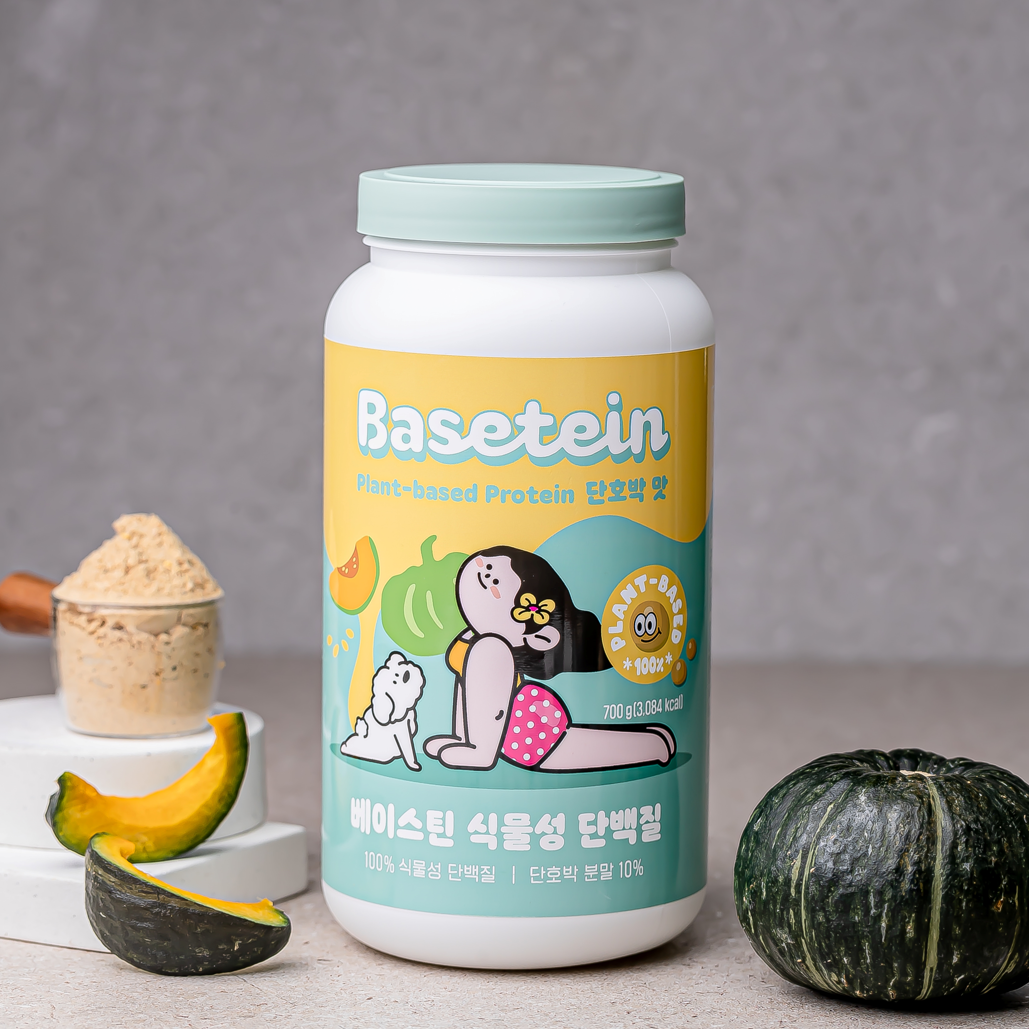 베이스틴 2개 곡물 흑임자 단호박 쑥 맛있는 다이어트 단백질 쉐이크 - 상세 이미지 5