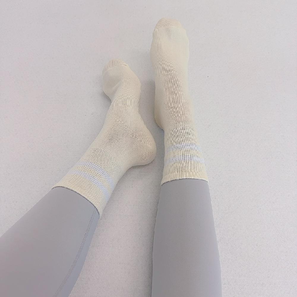로라벨 라넬 필라테스 양말 요가양말 니삭스 롱삭스 논슬립 미끄럼방지 삭스 - 상세 이미지 3
