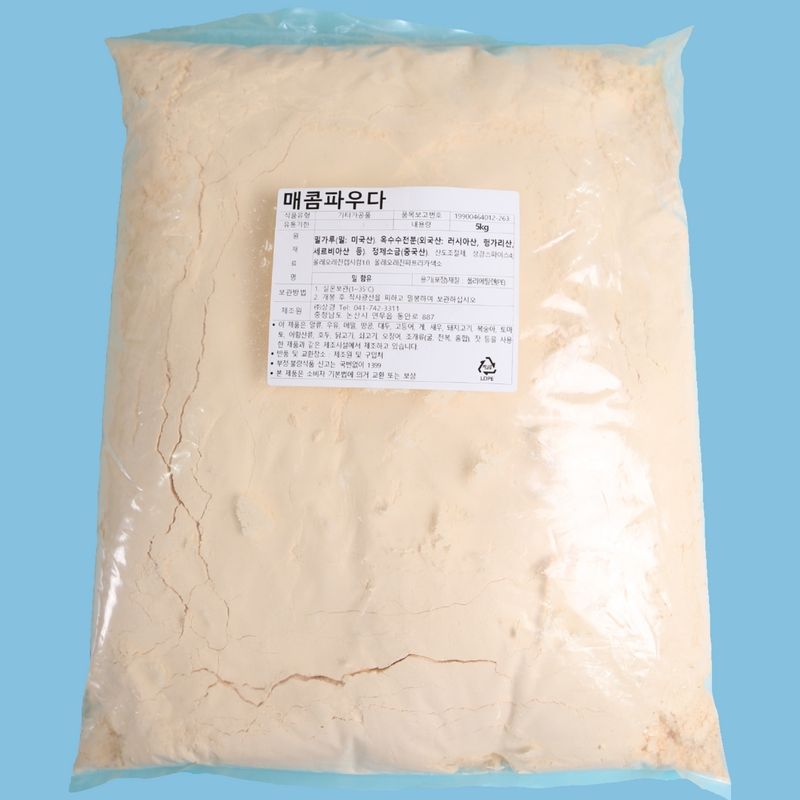 상경식품 후라이드 치킨파우더 매콤파우더 5KG 매운맛 - 상품 이미지