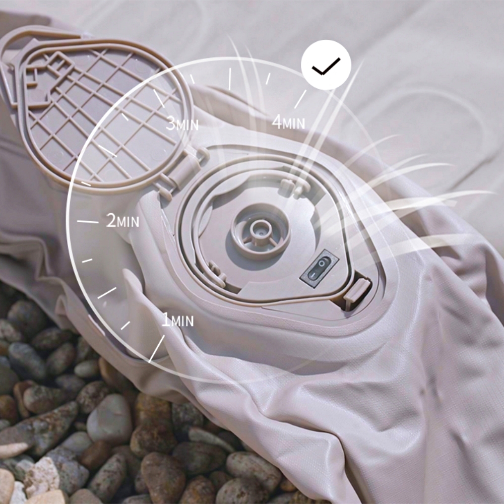 독일 짐머만 원터치 에어 자동침대 싱글 자충매트 캠핑 에어침대 휴대용 매트리스