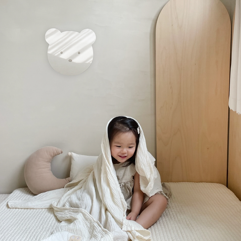곰돌이 안전 아크릴 거울 욕실거울 이미지 6