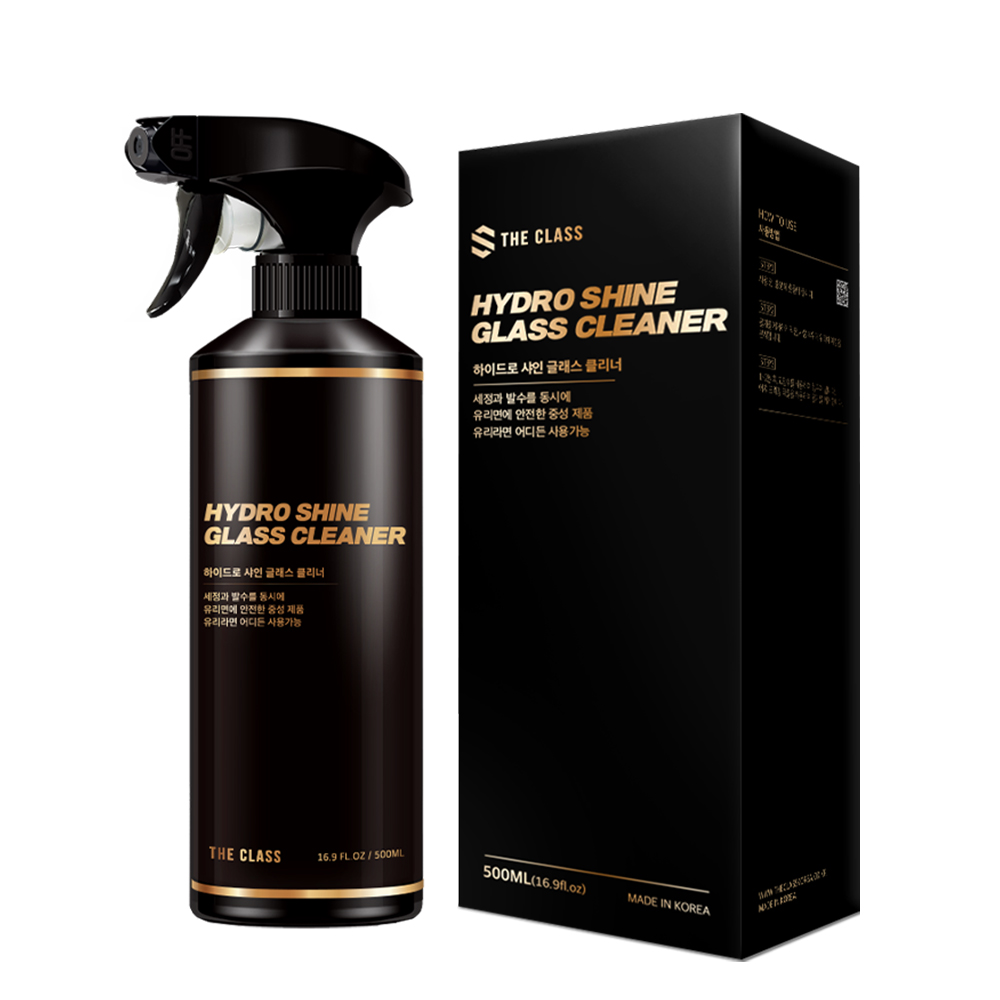 더클래스 하이드로 샤인 글래스 클리너 500ml 유리 세정 발수 코팅제