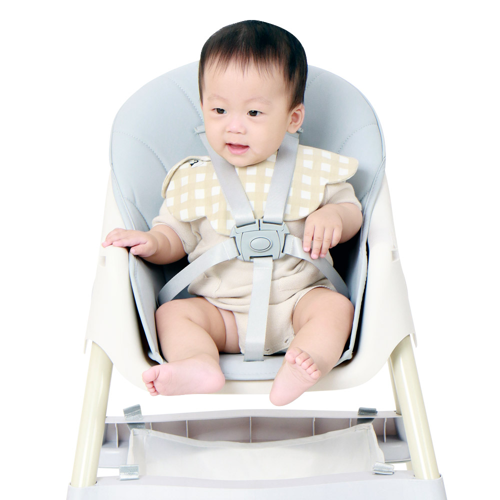 헬로디노 하이체어 아기 이유식 의자 유아 식탁의자 4 IN 1 접이식