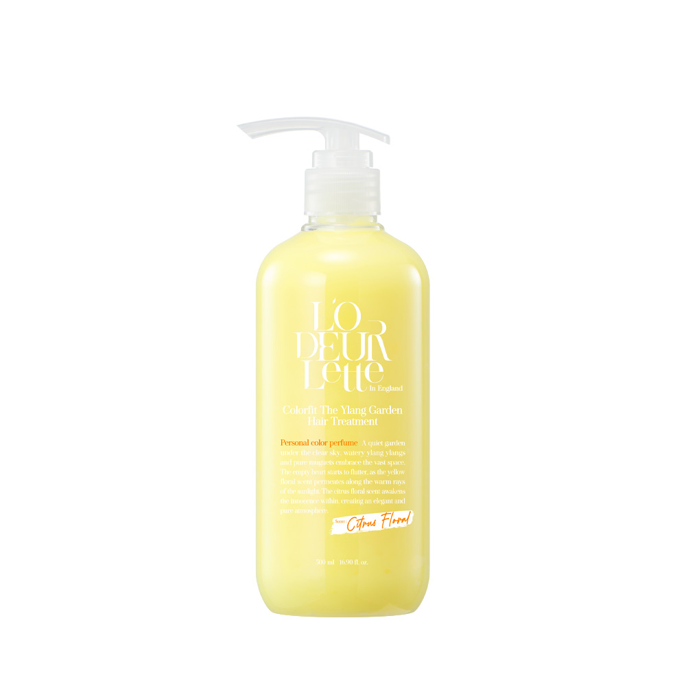 로더렛 컬러핏 퍼퓸 헤어 트리트먼트 더 일랑 가든, 500ml, 1개 - 상품 이미지