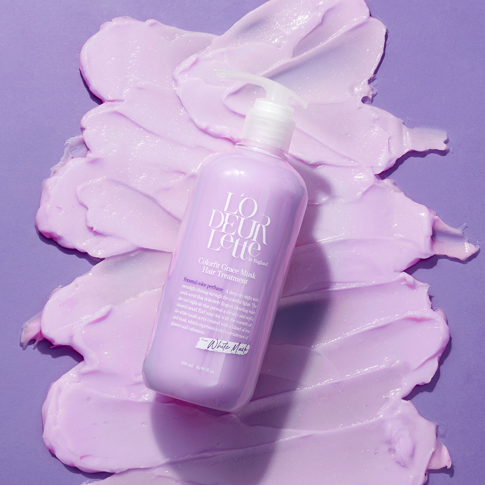 로더렛 컬러핏 퍼퓸 헤어 트리트먼트 더 일랑 가든, 500ml, 1개 - 상세 이미지 4