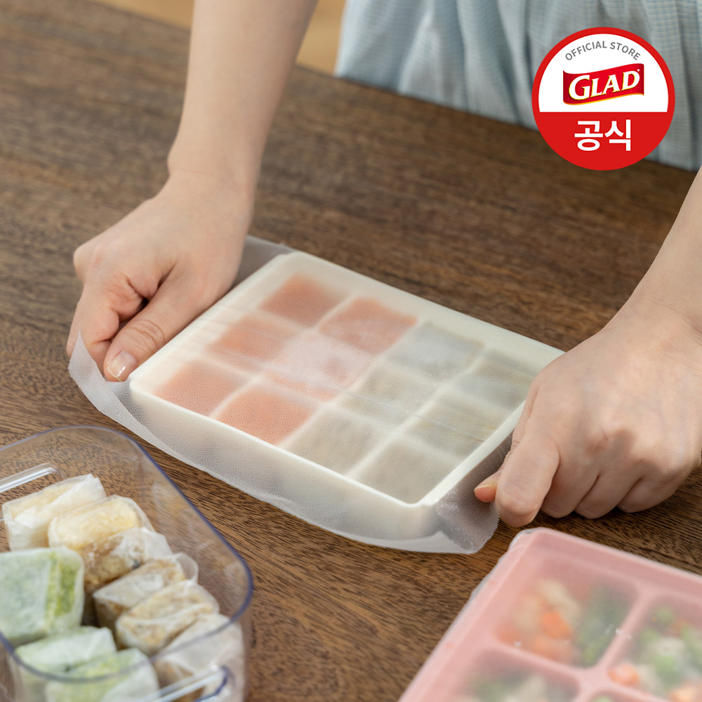 [10% 슈퍼적립] 글래드 매직랩 점보형 샌드위치 커피 랩핑 주방 배달용 랩 프레스앤씰 4340x30cm, 3개 이미지 8