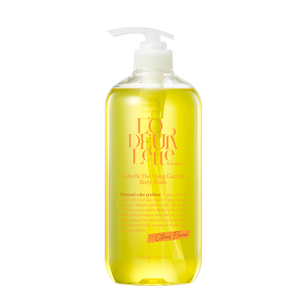 로더렛 바디워시 향좋은 바디워시 약산성 등드름 퍼퓸 대용량 더 일랑 가든 1000ml - 상품 이미지