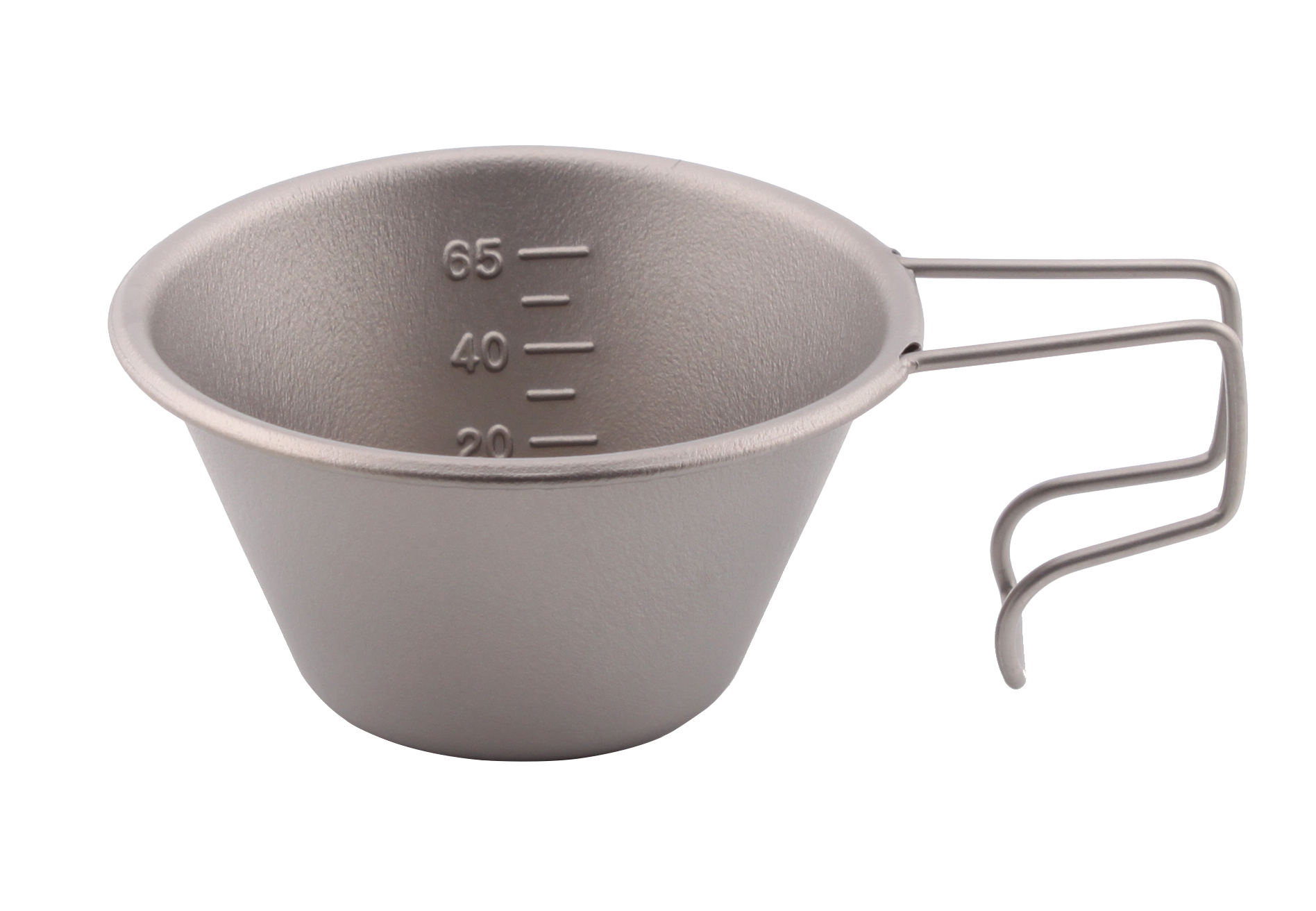 AMG티타늄 캠핑소주잔 등산컵 티타늄시에라컵80