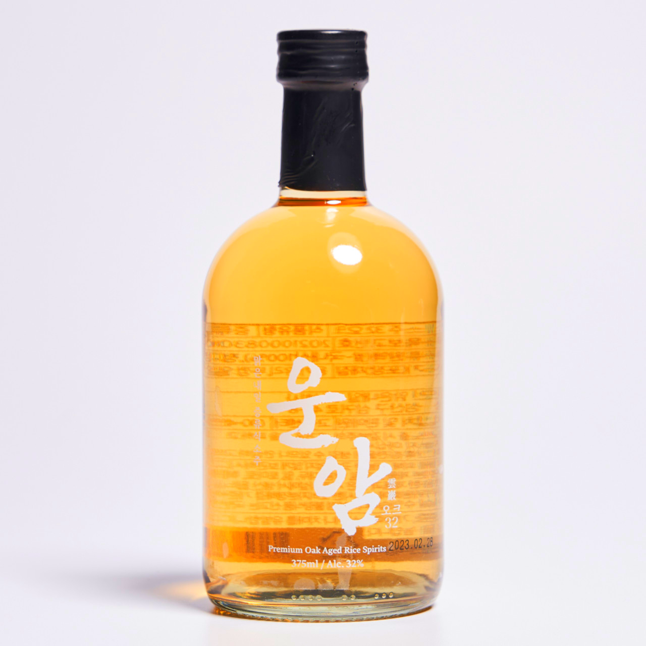 운암 소주 오크 숙성 32도 375ml 증류주 맑은내일 - 상품 이미지
