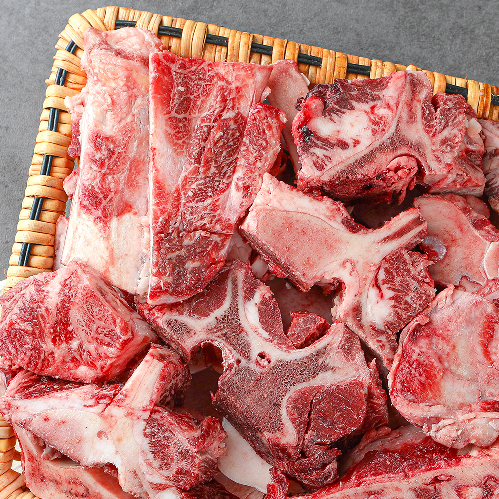 대명축산식품 한우 잡뼈 1kg 탕용 찜용 : 대명축산식품
