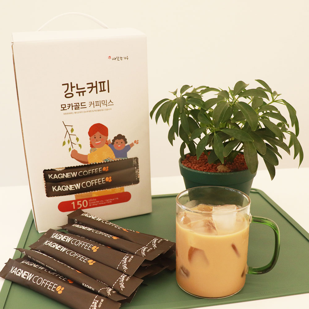 에티오피안 모카골드 커피믹스 추천 강뉴커피 커피믹스 구매가이드 사용후기