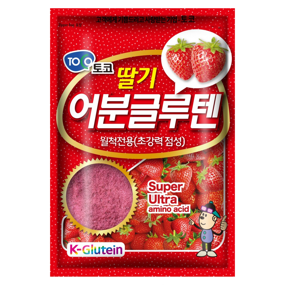 민물 떡밥 붕어 향어 낚시 토코 딸기 어분글루텐 월척 집어제 - 메인 이미지