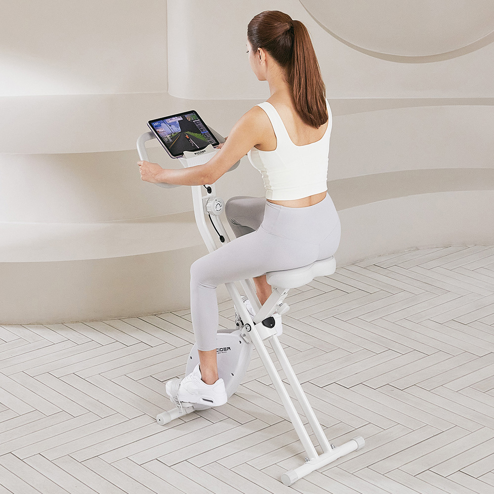 엑사이더 실내자전거 리얼 접이식 즈위프트 사이클 야핏 가정용 헬스 바이크 홈트 운동 기구