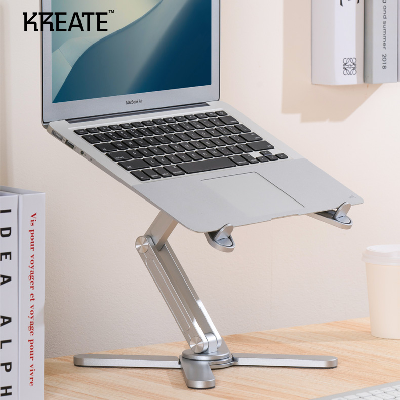 크리에이트 360도 회전 알루미늄 노트북 맥북 거치대 T5