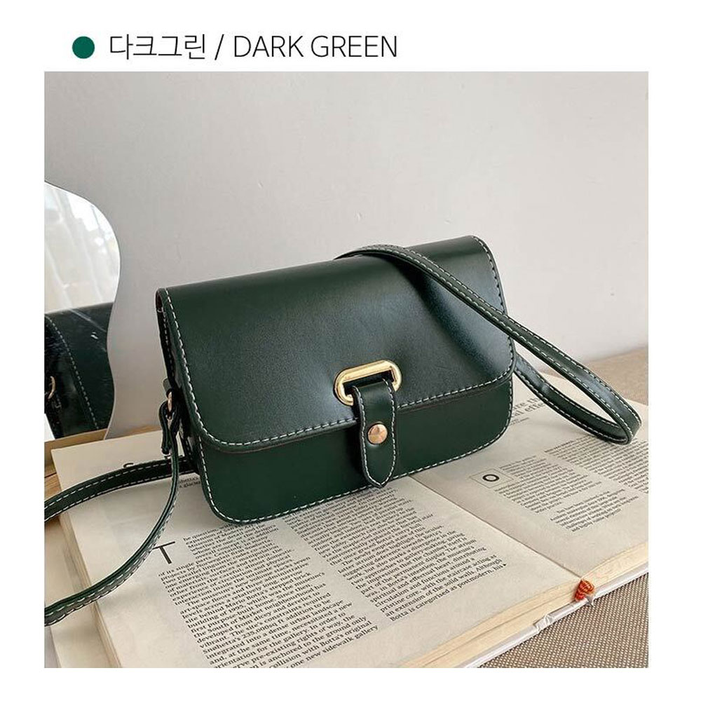 여자 핸드폰 지갑 가방 레더 덮개형 미니 크로스백 캐주얼 핸드백 아담한 귀여운 작은 가방 - 상세 이미지 3