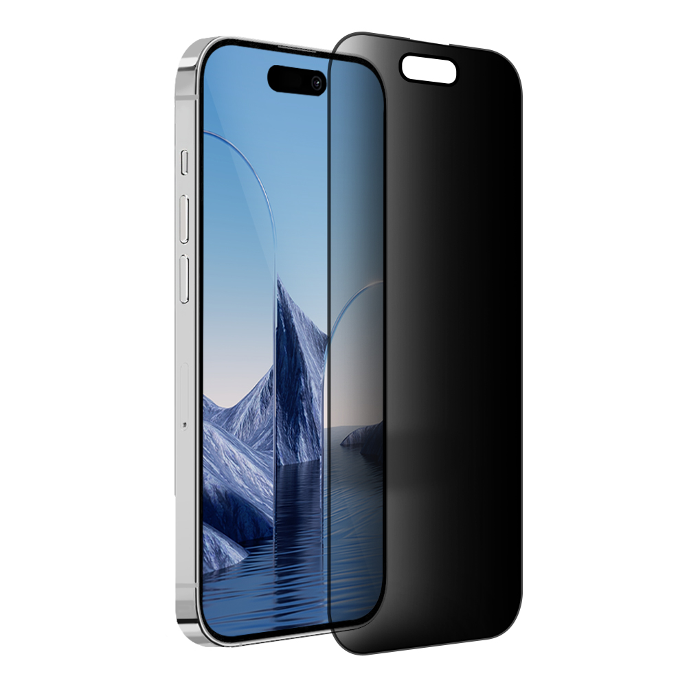 아이폰 사생활보호 필름 전방향 프라이버시 아이폰16 프로 맥스 액정강화유리 호환